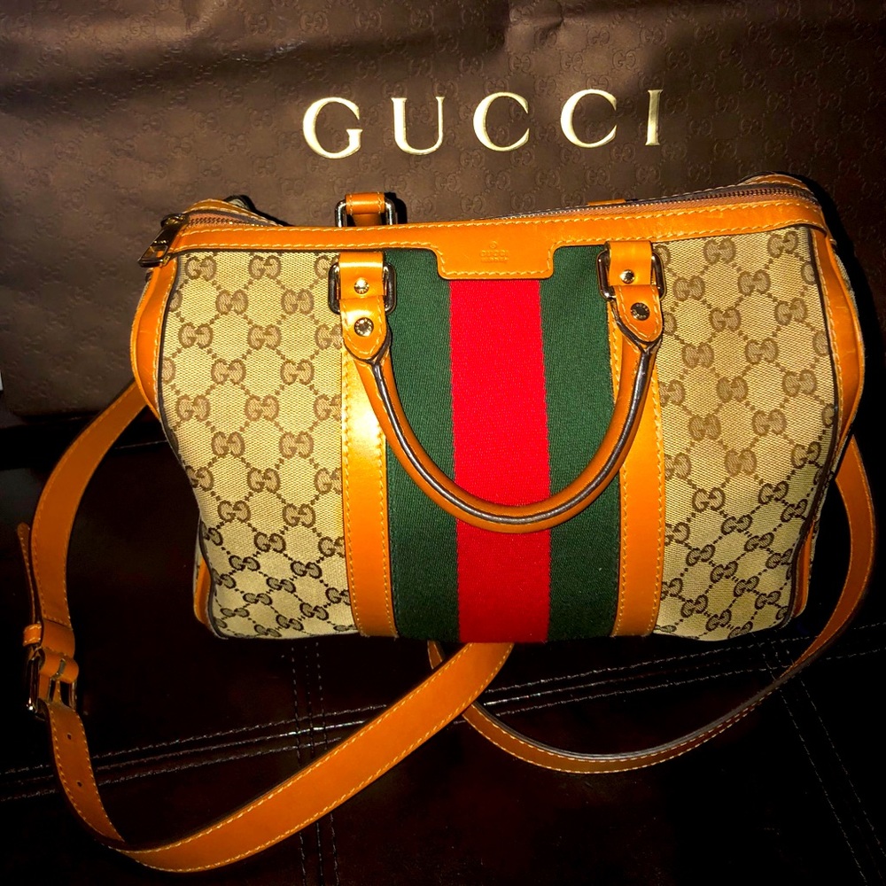 Gucci Canvas Vintage Handbag